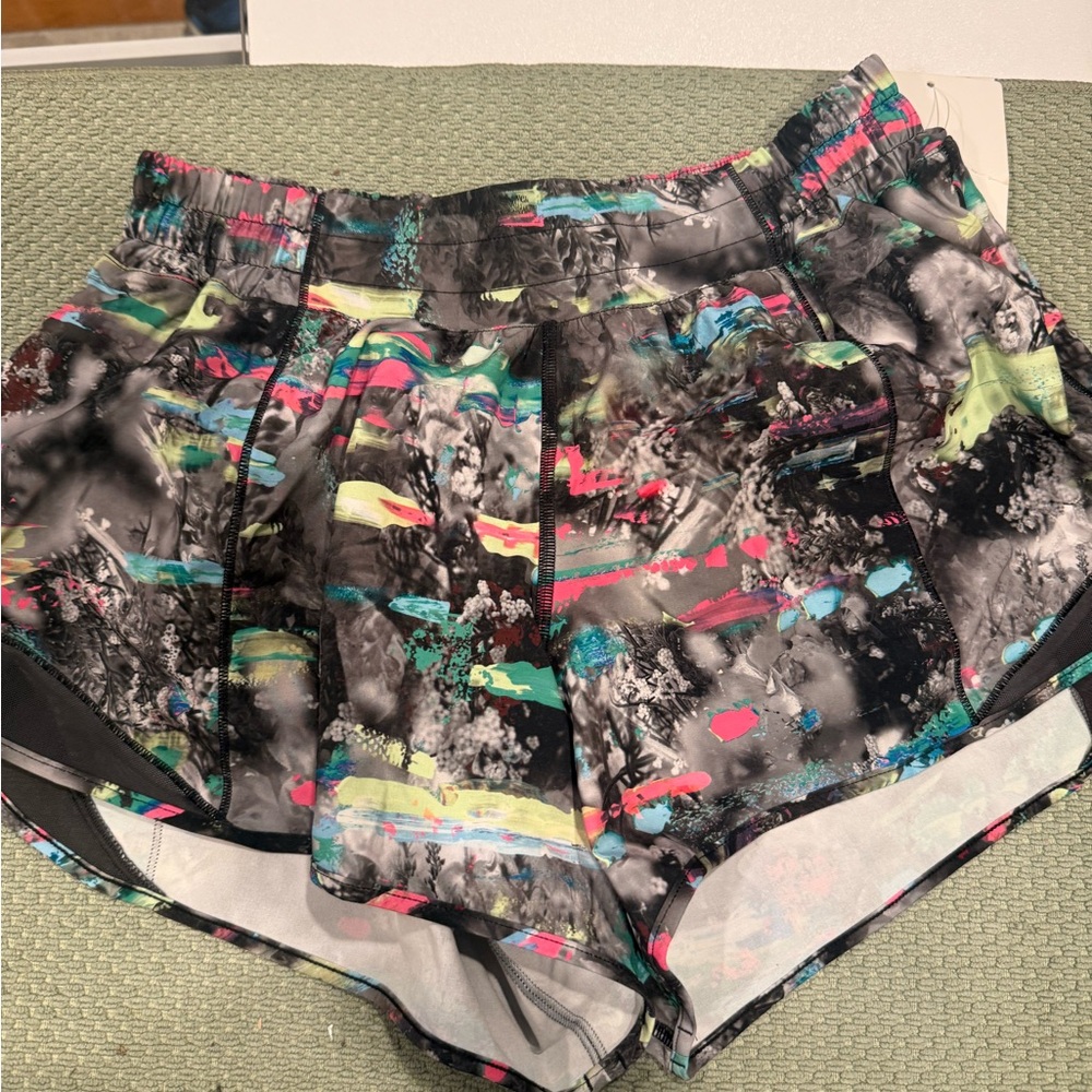 lululemon athletica Black Multi Athletic Shorts